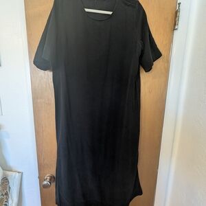 Everlane Classic Black Midi Dress